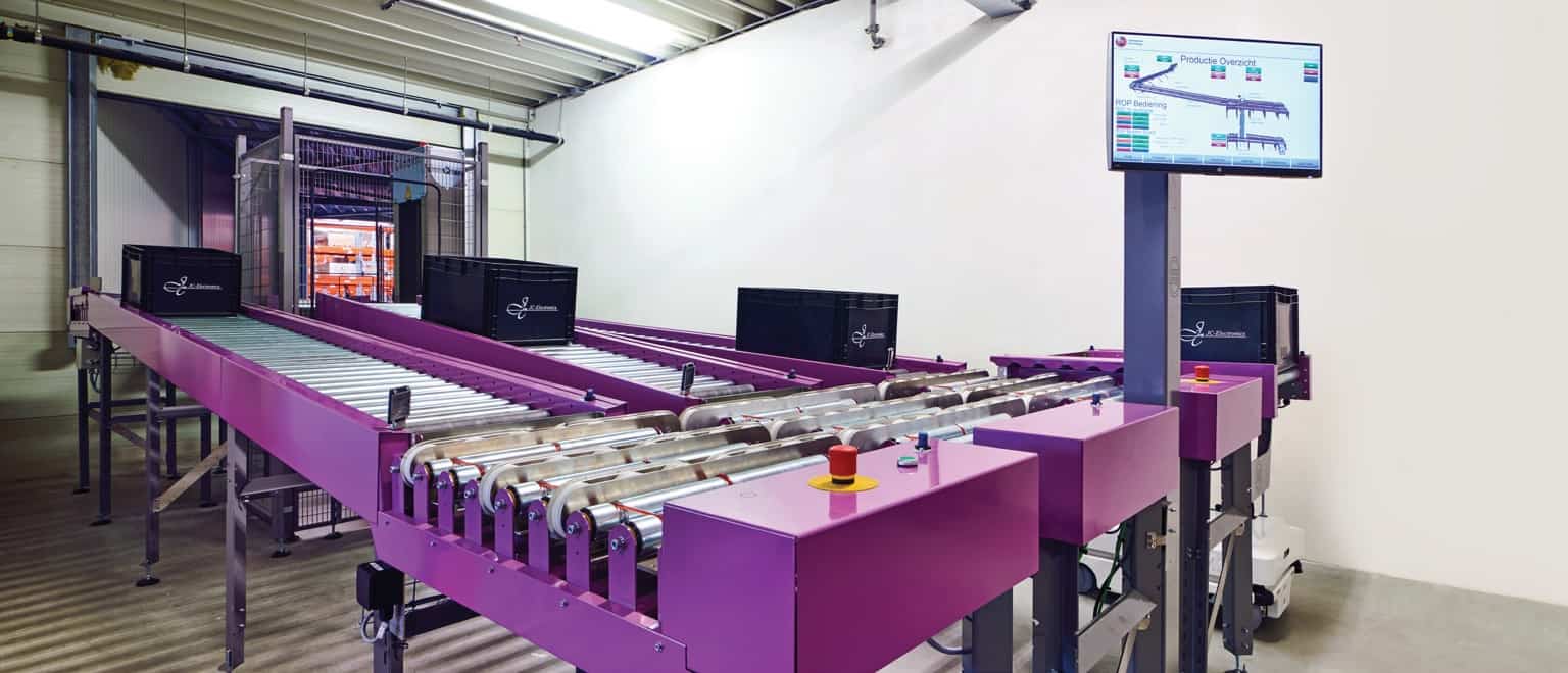 LS Slider IA Rollenbaan transportsysteem / sorteersystemen LS Slider IA Rollenbaan transportsysteem / sorteersystemen